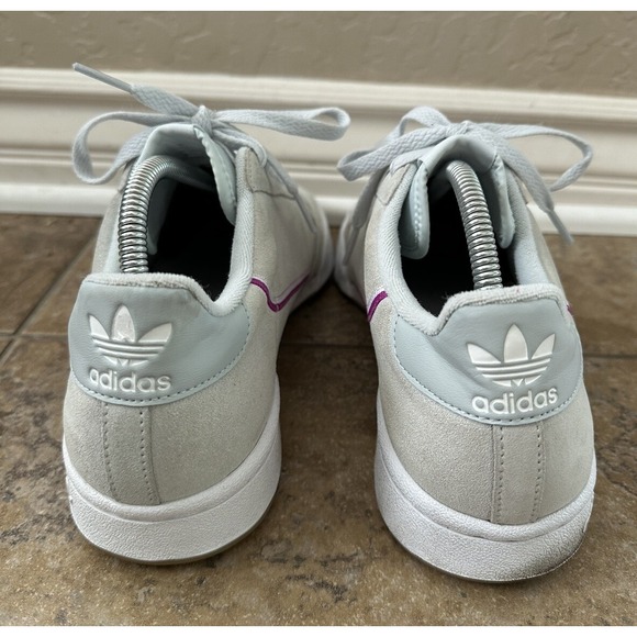 adidas Continental 80 Grey Vivid Pink SZ 10.5 G27721 - Picture 6 of 7